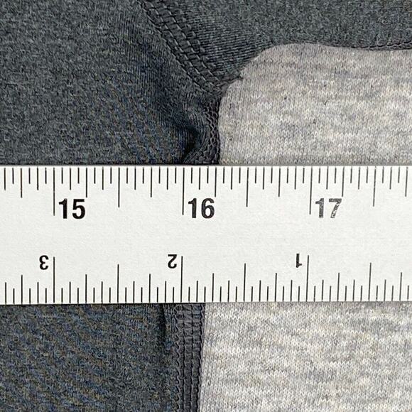 Tek Gear Shirt Mens Large Gray Compression Performance Long Sleeve Fitted Active - Picture 8 of 10